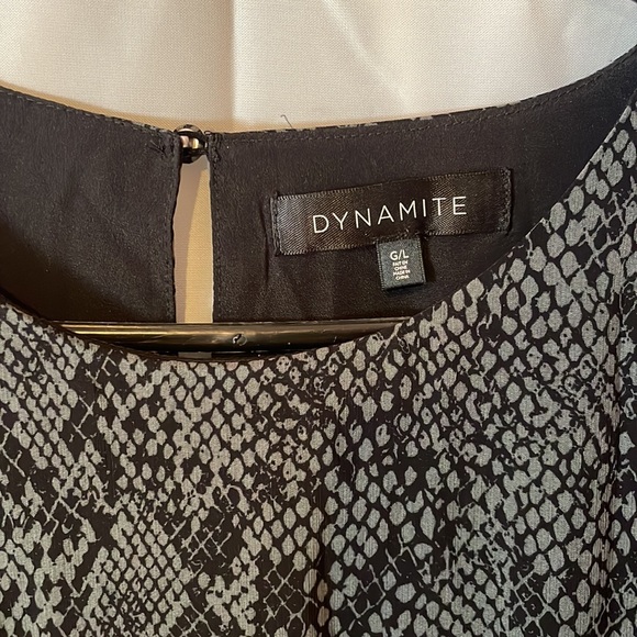 Dynamite snakeskin print dress - Picture 2 of 6